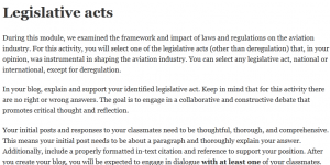 Legislative acts