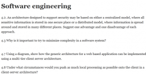 Software engineering 