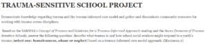 TRAUMA-SENSITIVE SCHOOL PROJECT